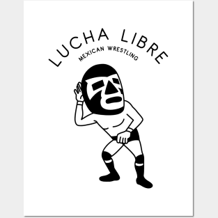 LUCHA LIBRE#114mono Posters and Art